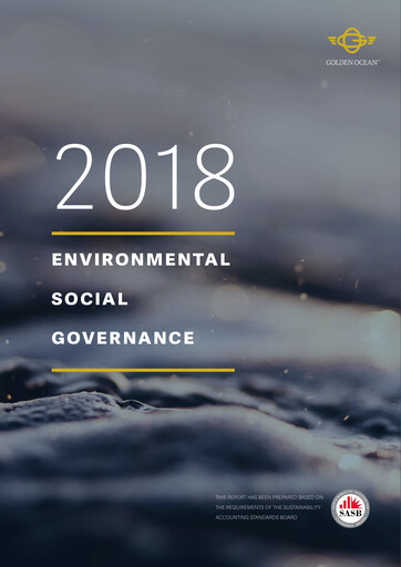 Thumbnail Golden Ocean Group ESG Report 2018