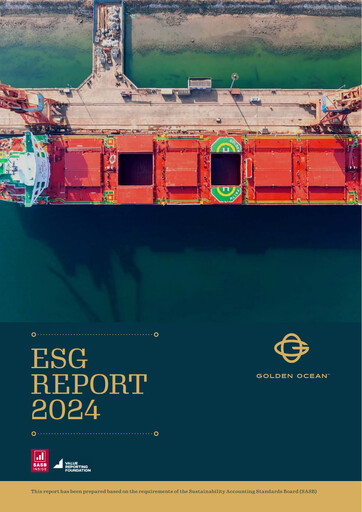 Thumbnail Golden Ocean Group ESG Report 2024