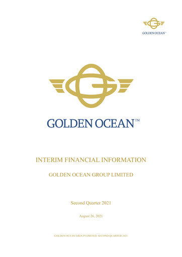 Thumbnail Golden Ocean Group Quarterly Report 2021-q2