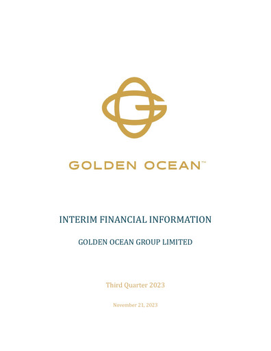 Thumbnail Golden Ocean Group Quarterly Report 2023-q3