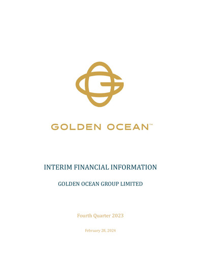 Thumbnail Golden Ocean Group Quarterly Report 2023-q4