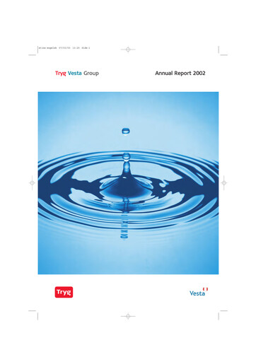 Thumbnail Tryg Annual Report 2002