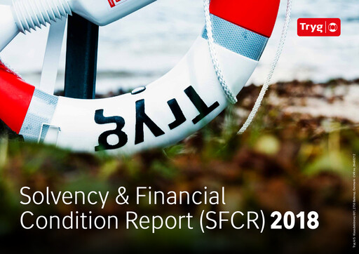 Thumbnail Tryg Financial Report 2018