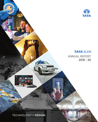 Thumbnail Tata Elxsi Annual Report 2019-2020