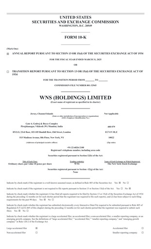 Thumbnail WNS Annual Report 2024-2025