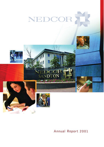 Thumbnail Nedbank Annual Report 2001
