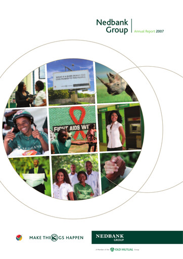 Thumbnail Nedbank Annual Report 2007