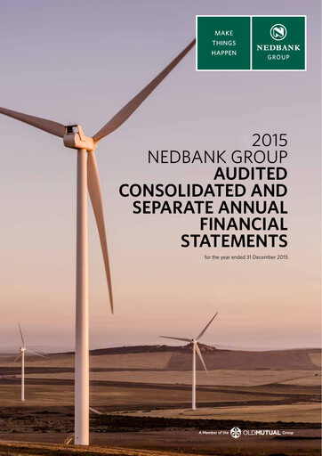 Thumbnail Nedbank Financial Statement 2015