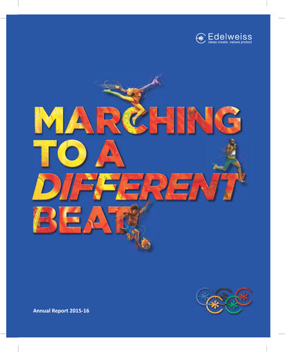 Miniature Edelweiss Financial Services Rapport annuel 2015-2016