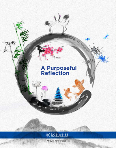 Miniature Edelweiss Financial Services Rapport annuel 2020-2021