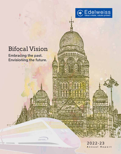 Miniature Edelweiss Financial Services Rapport annuel 2022-2023