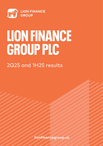 Thumbnail Lion Finance Group PLC Half-year Report 2025-h1