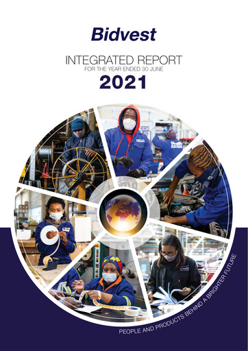 Thumbnail The Bidvest Group Annual Report 2021
