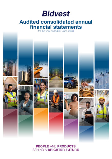 Thumbnail The Bidvest Group Financial Statement fy2023