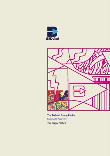 Thumbnail The Bidvest Group Sustainability Report 2004