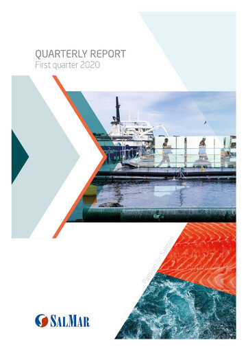 Thumbnail SalMar ASA Quarterly Report 2020-q1