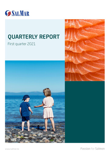 Thumbnail SalMar ASA Quarterly Report 2021-q1