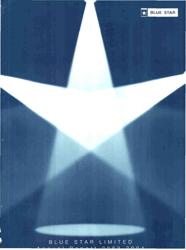 Miniature Blue Star
 Rapport annuel 2003-2004