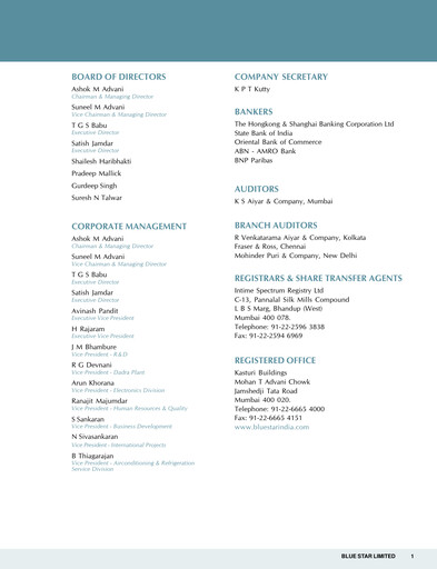 Miniature Blue Star
 Rapport annuel 2005-2006