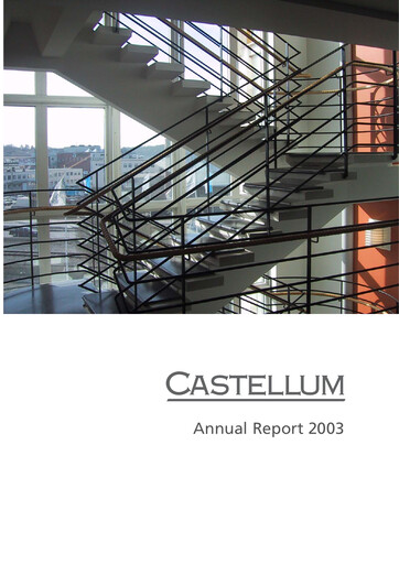 Miniature Castellum Rapport annuel 2003