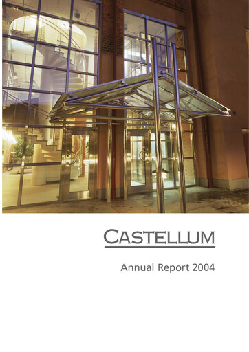 Miniature Castellum Rapport annuel 2004