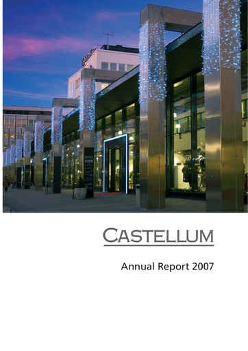 Miniature Castellum Rapport annuel 2007