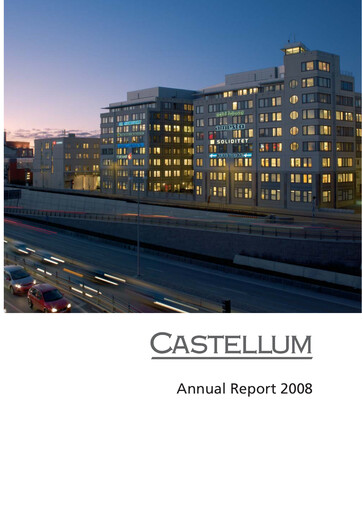 Miniature Castellum Rapport annuel 2008