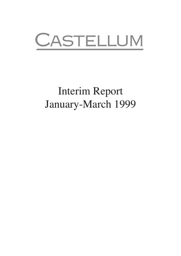 Thumbnail Castellum Quarterly Report 1999-q1
