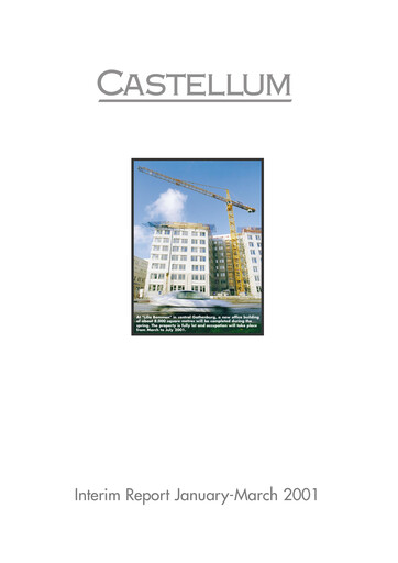 Thumbnail Castellum Quarterly Report 2001-q1