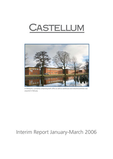 Thumbnail Castellum Quarterly Report 2006-q1