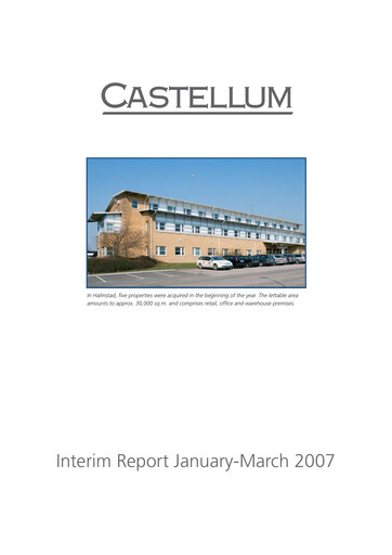 Thumbnail Castellum Quarterly Report 2007-q1