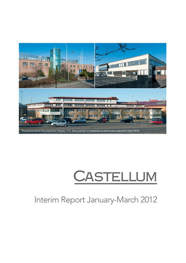 Thumbnail Castellum Quarterly Report 2012-q1