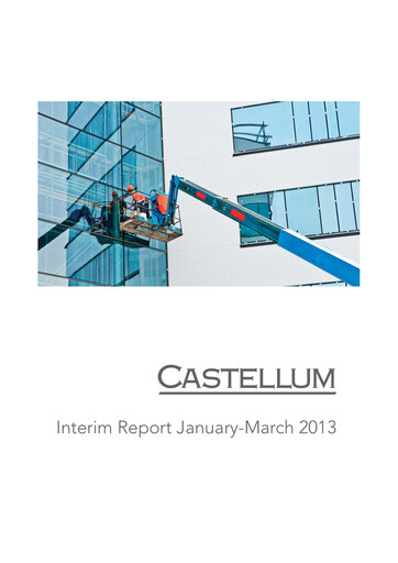 Thumbnail Castellum Quarterly Report 2013-q1