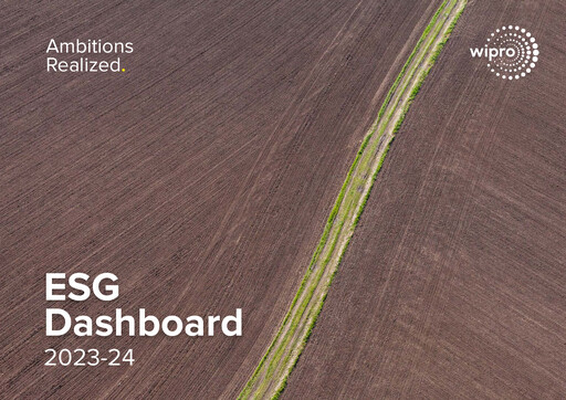 Thumbnail Wipro ESG Report 2023-2024