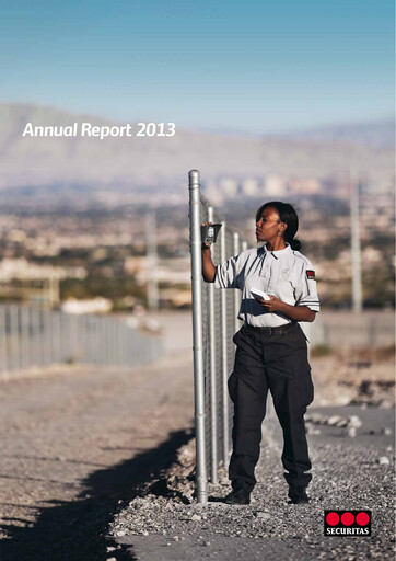 Thumbnail Securitas AB Annual Report 2013