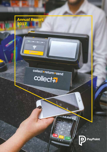 Thumbnail PayPoint Annual Report 2017