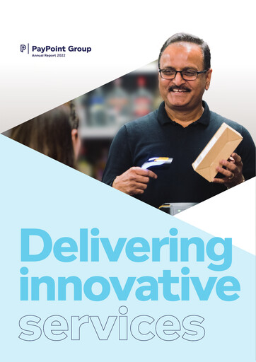 Thumbnail PayPoint Annual Report 2022