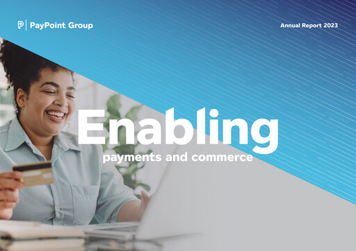 Thumbnail PayPoint Annual Report 2023