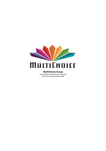 Thumbnail MultiChoice Group Financial Statement fy2022