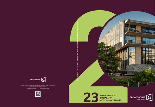 Thumbnail Growthpoint Properties ESG Report 2023