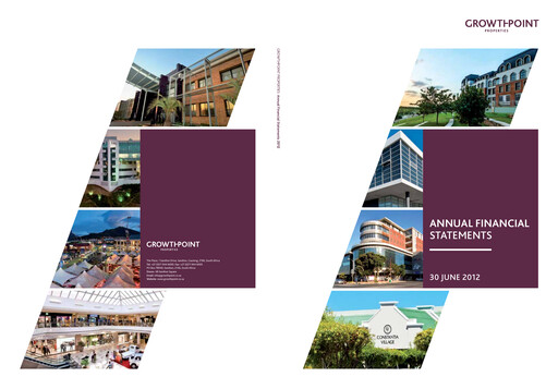 Vorschaubild Growthpoint Properties Finanzmitteilung 2012