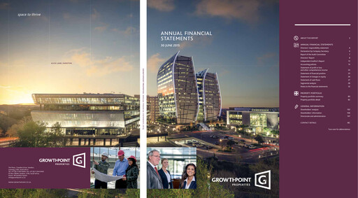 Vorschaubild Growthpoint Properties Finanzmitteilung 2015