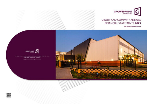 Vorschaubild Growthpoint Properties Finanzmitteilung 2025