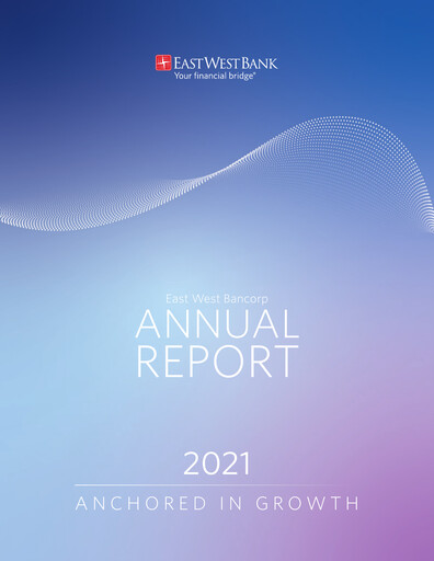 Thumbnail East West Bancorp
 Annual Report 2021