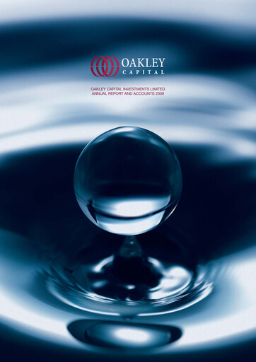 Thumbnail Oakley Capital Investments Annual Report 2009