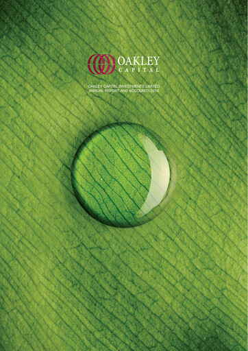 Thumbnail Oakley Capital Investments Annual Report 2010