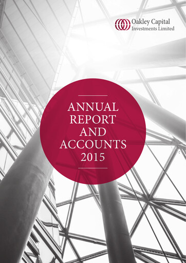 Thumbnail Oakley Capital Investments Annual Report 2015