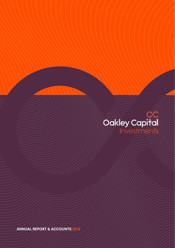 Thumbnail Oakley Capital Investments Annual Report 2018