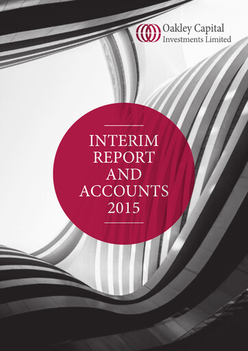 Thumbnail Oakley Capital Investments Half-year Report 2015
