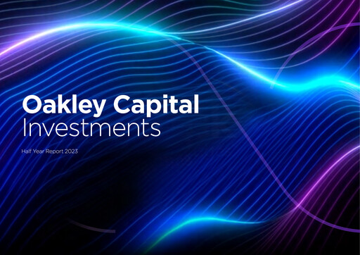 Thumbnail Oakley Capital Investments Half-year Report 2023